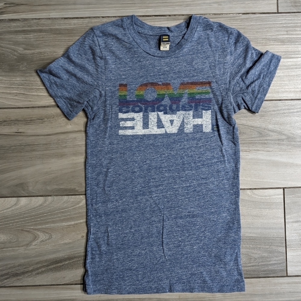 HRC Love Conquers Hate Tee Shirt